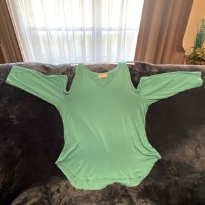 2xl ladies peekaboo shirt